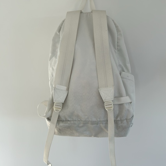 Jansport White on White Undyed Recycled Superbreak Backpack - Picture 6 of 13